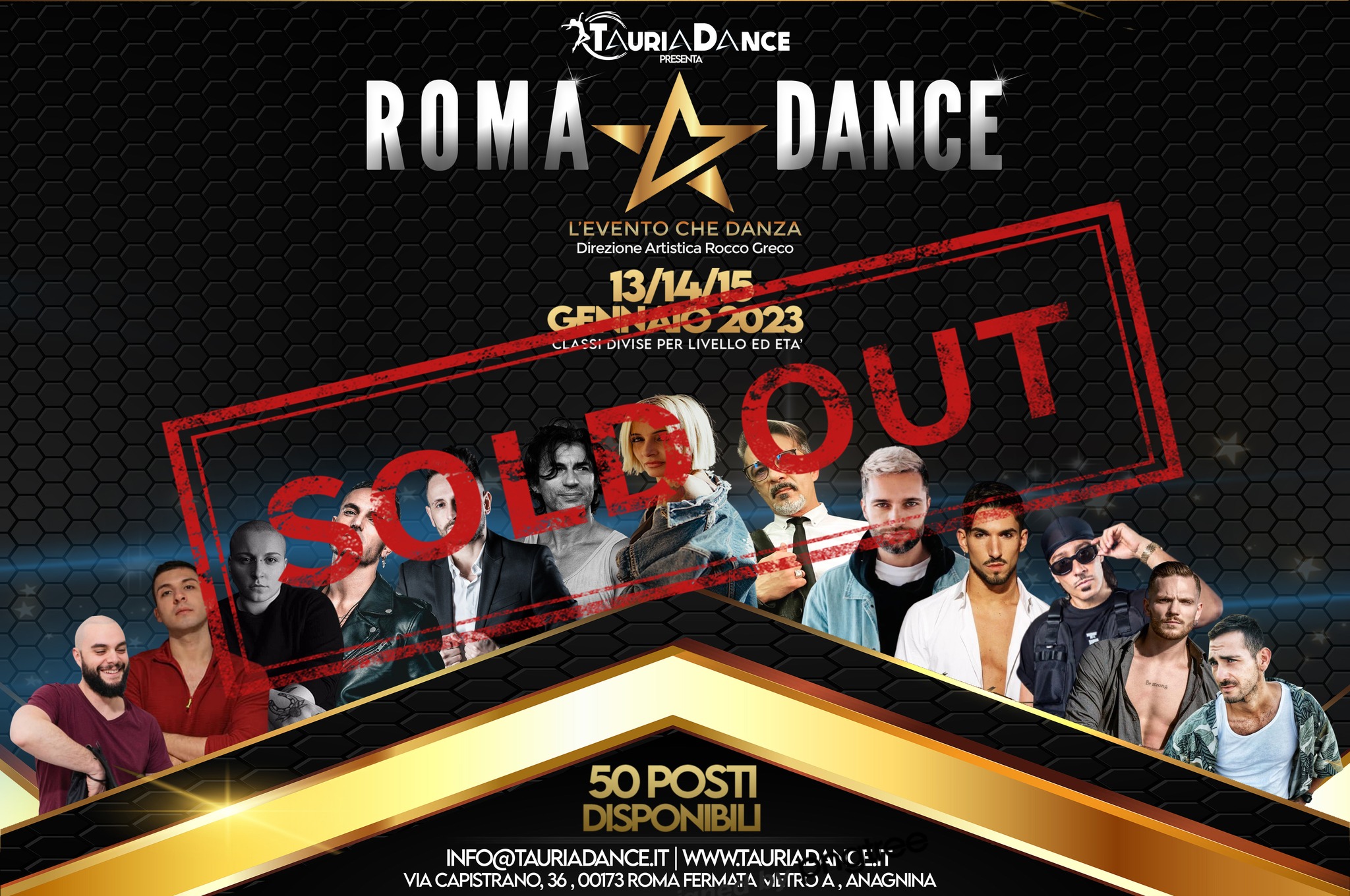 ROMA DANCE 2023 sold out